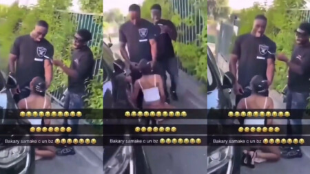 Bakary Samake BG Sucked in the Street BBC Blowjob Porn Video Leaks Borntobefuck