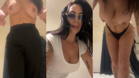 Emilie Nefnaf Fitting Cabin Strip Nude Video Leaks Borntobefuck